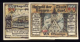 2 Note Set ... 1920 Notgeld ... Old Money