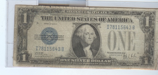 SERIES 1928-B SILVER CERTIFICATE