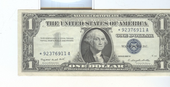 SERIES 1957A SILVER CERTIFICATE STAR NOTE