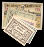 5 Notes ... 1920 Notgeld ... Old Money