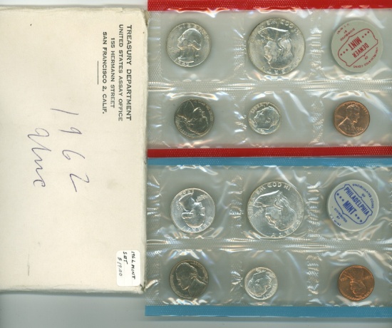 1962-P&D MINT SET