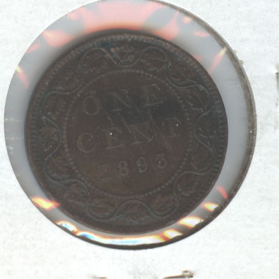 1893 CANADA ONE CENT