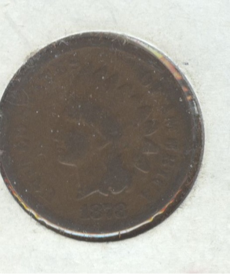 1878 INDIAN HEAD CENT