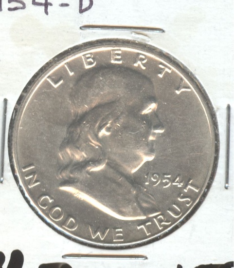 1954-D FRANKLIN HALF DOLLAR