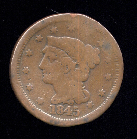 1845 ... Large Cent