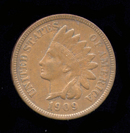1909 ... Indian Head Cent