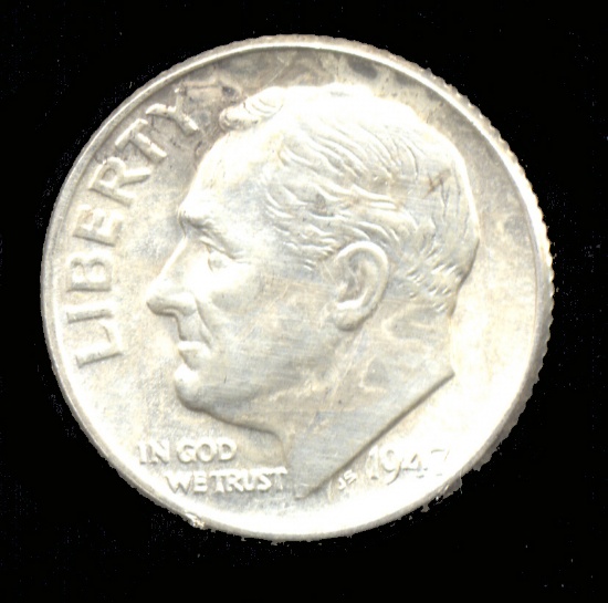 1947 ... UNC ... Roosevelt Dime