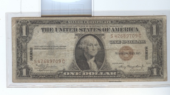 SERIES 1935-S $1 HAWAII OVERPRINT