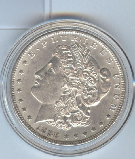 1898 MORGAN SILVER DOLLAR