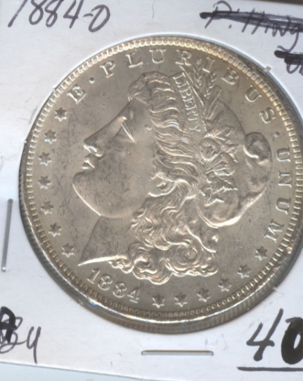 1884-O MORGAN SILVER DOLLAR
