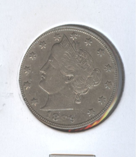 1889 LIBERTY "V" NICKEL