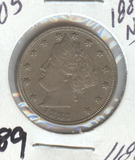 1883 LIBERTY "V" NICKEL