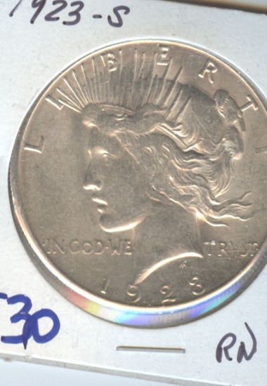 1923-S PEACE DOLLAR