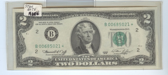 SERIES 1976 $2 FRN STAR NOTE