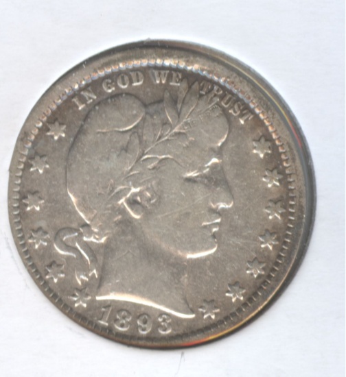 1893 BARBER QUARTER