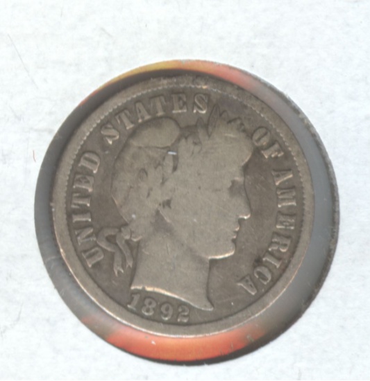 1892-S BARBER DIME