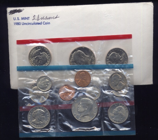 1980 ... P & D Mint Sets