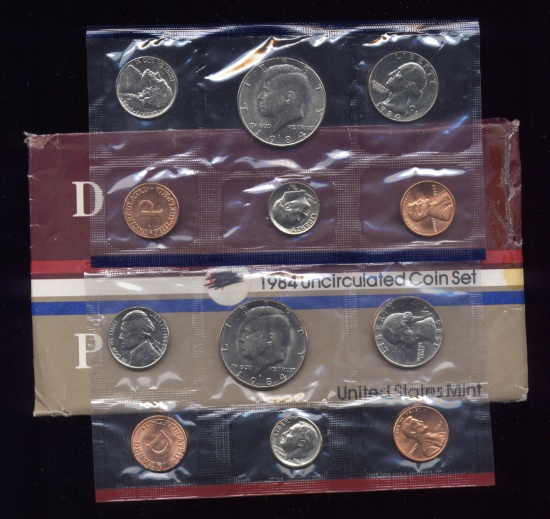1984 ... P & D Mint Sets