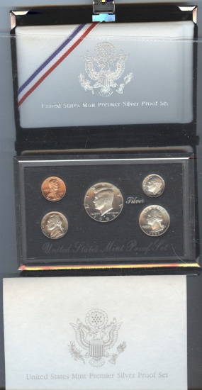 1992-S PREMIER SILVER PROOF SET