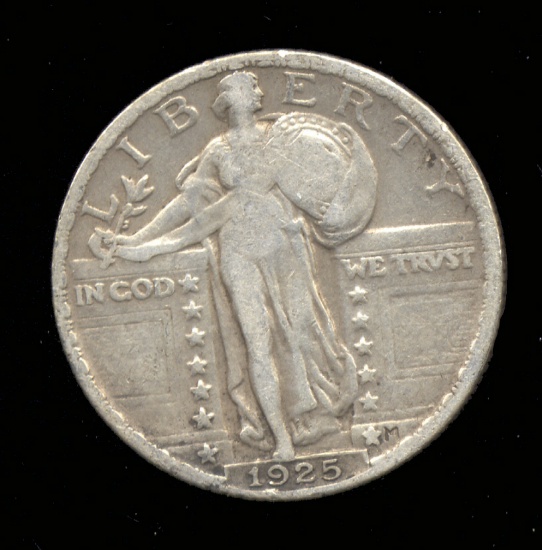 1925 ... Bold Full Date ... Standing Liberty Quarter