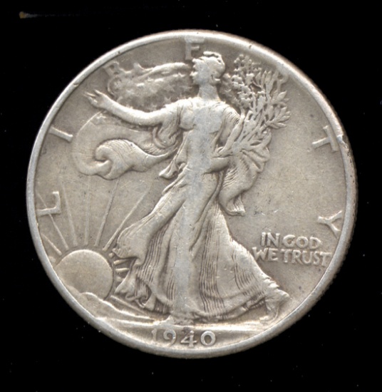 1940 ... Walking Liberty Half Dollar