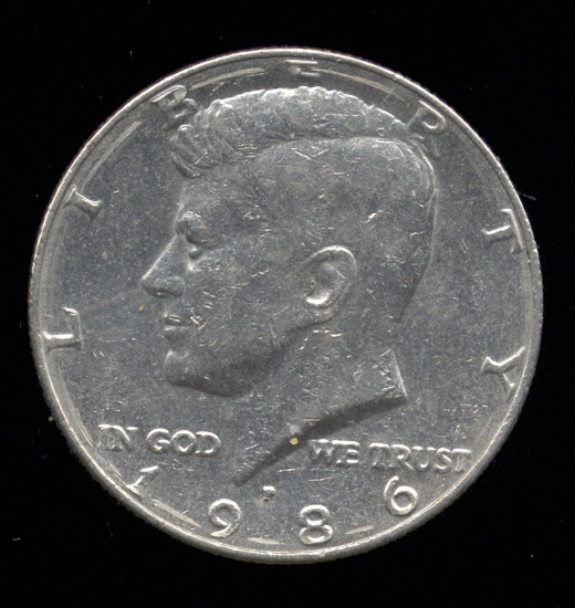 1986 ... Kennedy Half Dollar