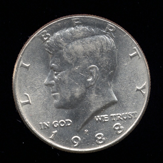 1988 ... Kennedy Half Dollar
