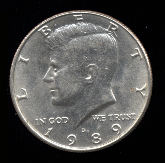 1989-D ... Kennedy Half Dollar
