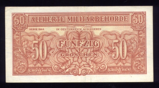 1944 ... 50 Groschen ... Old Austria Banknote