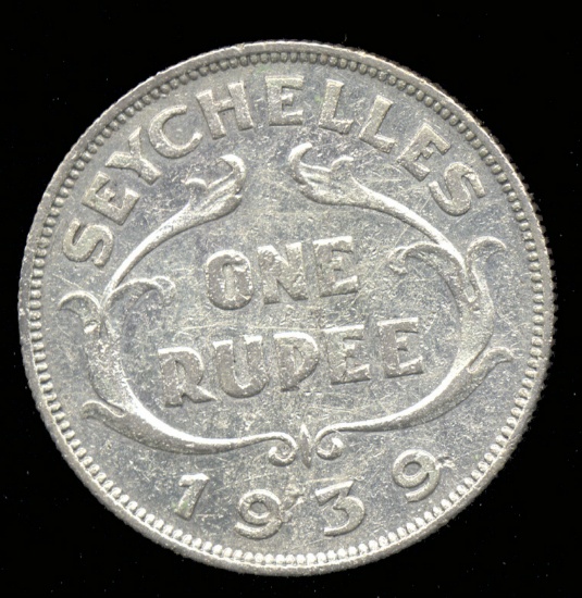* 1939 ... 1 Rupee - Silver ... Seychelles