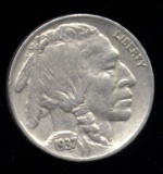 1937 ... Full Horn ... Buffalo Nickel
