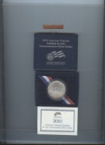 2010 AMERICAN VETERANS COMMEM SILVER DOLLAR