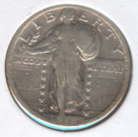 1918 STANDING LIBERTY QUARTER