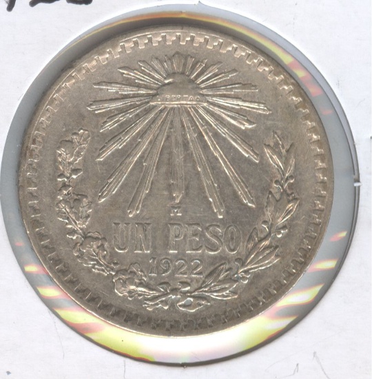 1922 MEXICO UN PESO