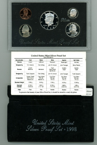1998 SILVER PROOF SET