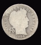 1906-D ... Better Date ... Barber Dime