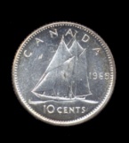 *10 Cents ... 1965 Silver ... Canada