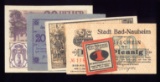 5 Notes ... 1920 Notgeld ... Old Money