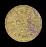 Grand Forks  ND ... The Grand ... Good for 10 Cents Old Token