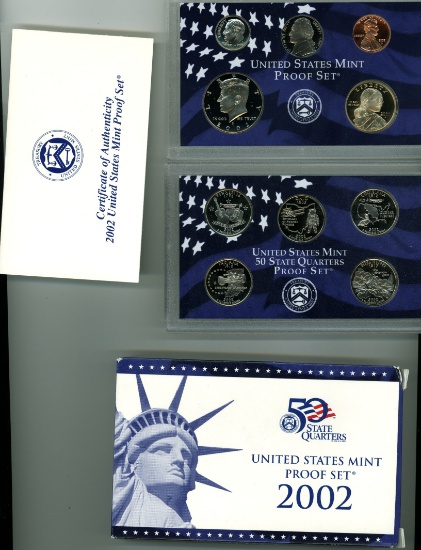 2002-S CLAD PROOF SET