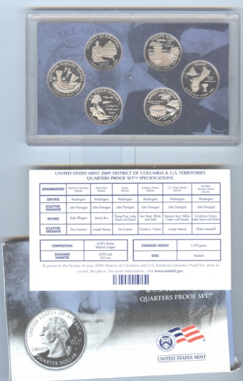 2009-S CLAD QUARTERS PROOF SET