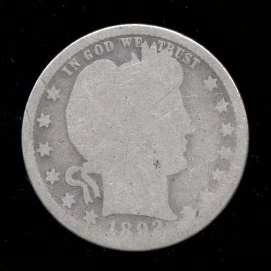 1992-? ... O or S ... Barber Quarter
