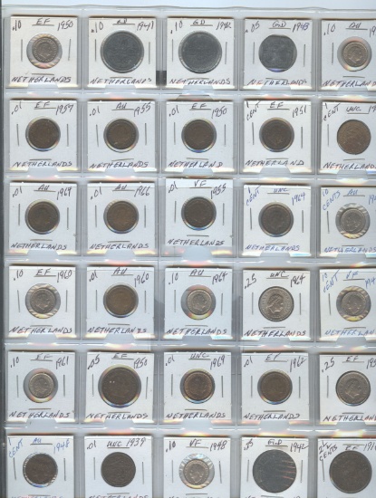 30 VARIOUS FOREIGN COINS