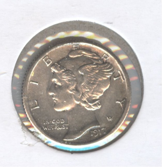 1917-S MERCURY DIME