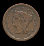 1854 ... Fine ... Large Cent