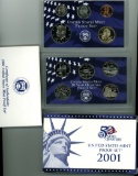 2001-S CLAD PROOF SET