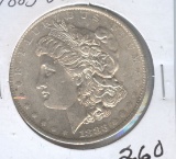 1883-O MORGAN SILVER DOLLAR