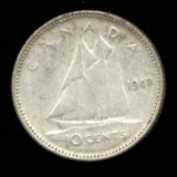 * 1948 ... 10 Cent - Silver ... Canada