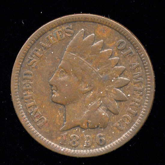 1896 ... Fine ... Indian Head Cent