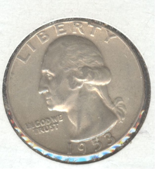 1953-S WASHINGTON QUARTER